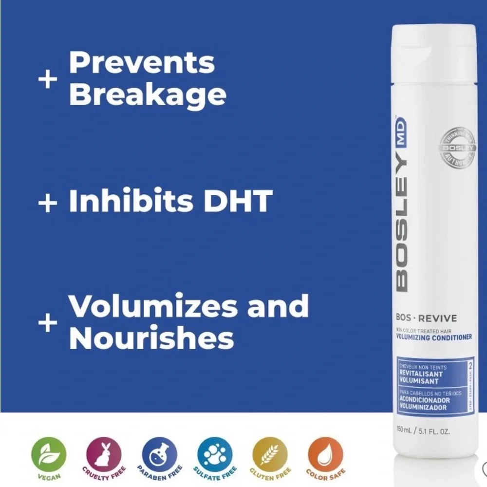 Bosley Revive Shampoo and Conditioner Set - Help Restore Thicker, fuller hair‎